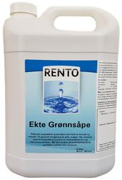 Rento Ekte Grønnsåpe - 5 Liter