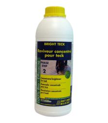 Bright Teck 1, Steg 2 av 4 i behandling av teakoverflate. 